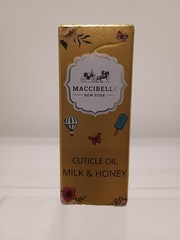 Maccibelle New York Cuticle Oil Milk and Honey Repairs Heals 0.5oz New in Box