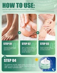 Grocerism Urea Cream 40 Percent For Feet Plus 2% 5.29 Ounce (Pack of 1), 40%