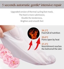 Foot treatments Mask Goat Milk Feet Mask Lightening Smooth Foot Care (1 Pack)