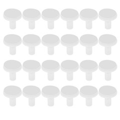 24Pcs Durable Nail File Pads Replacement Heads for Electric Nail Trimming White