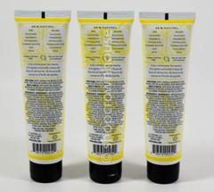 3 tubes JR Watkins HAND CREAM 3.3oz Shea cocoa Butter jojoba LEMON CREAM natural