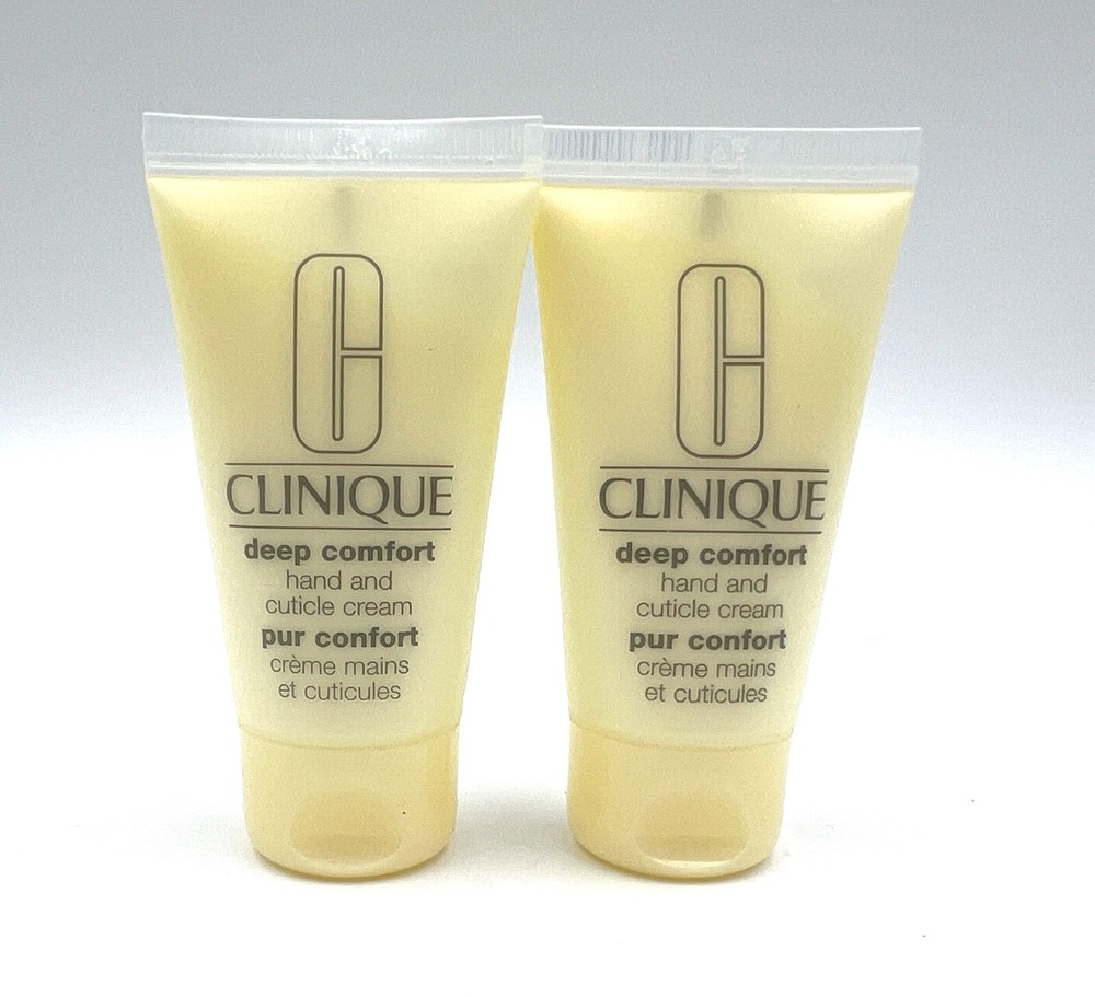 2 x Clinique Deep Comfort Hand and Cuticle Cream 40ml*2=80ml / 2.8 oz total