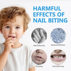 No Bite Nail Polish for Kids Adults Bitter Nail Care Solution 10ml