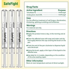 SafeFight Toenail Fungus Treatment Extra Strength – 3PCS Nail Repair