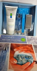 Seacret Nail Care Collection Body Lotion Buffing Block Cuticle Oil Cucumber Mel