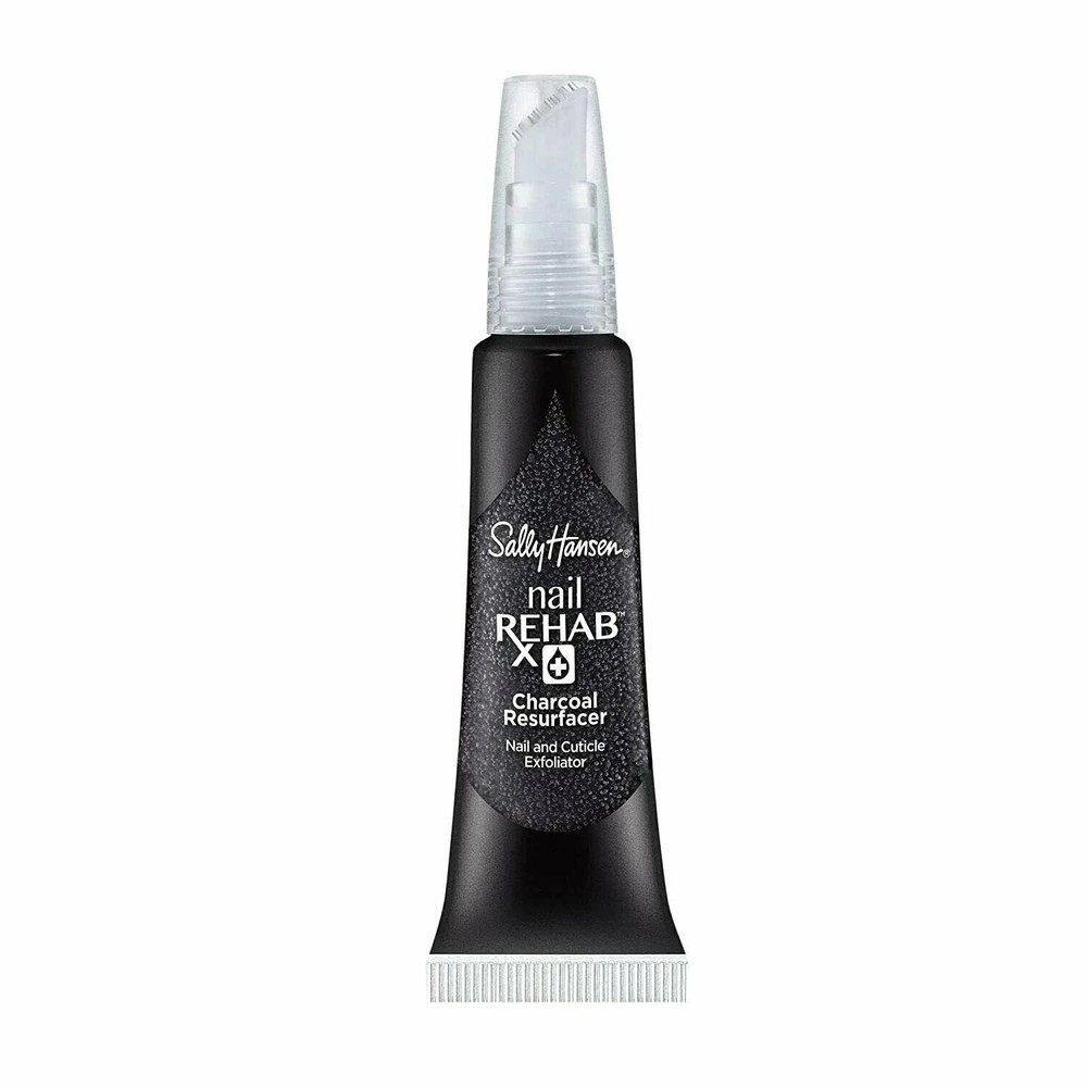 Sally Hansen Nail Treatment Nail + Cuticle Rehab 46245 Charcoal Resurfacer