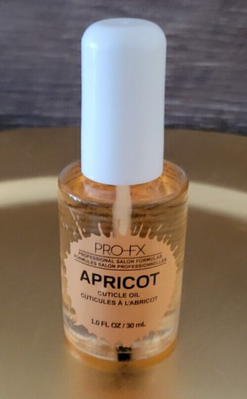 PRO-FX Apricot CUTICLE OIL Nourishes Moisturizes Dry Nails & Cuticles 1.0 fl oz