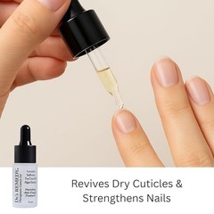 Nourishing Cuticle Oil for All Nail Types – Therapeutic Treatment, 0.507 Fl Oz