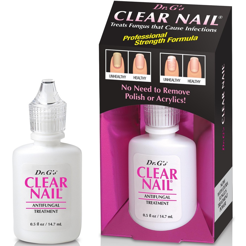 Dr. G’s Clear Nail Antifungal Treatment, 0.5 Ounce (Pack of 1), White