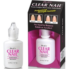 Dr. G’s Clear Nail Antifungal Treatment, 0.5 Ounce (Pack of 1), White