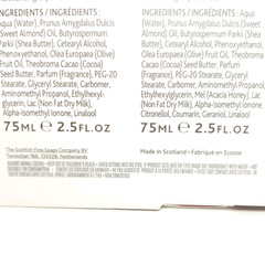 The Scottish Fine Soaps Au Lait Classic Care Trio Hand & Nail Cream 3 x 2.5fl oz