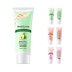 3Pcs Hand Cream Brighten Hand Skin Tone Hand Lotion Soothing Skin 80g/pc