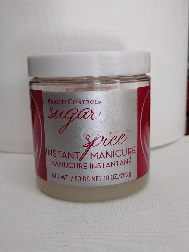 BeautiControl Sugar & Spice Instant Manicure Treatment 10 oz. NEW SEALED!