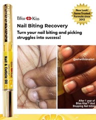Bliss Kiss | 1 Crisp Fragrance | Nail Oil Cuticle Pen w/Vitamin E & Jojoba⏤Nail