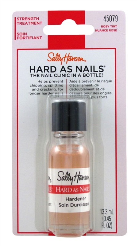 Sally Hansen Hard As Nails Hardener Rosy Tint 0.45 Ounce