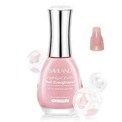 SAVILAND Nail Strengthener: Sheer Pink 0.5 Fl Oz (Pack of 1),