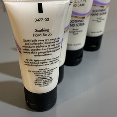 NEW 4PK Sally Hansen Salon Hand Care Soothing Hand Scrub Cream (1.0 oz ea)