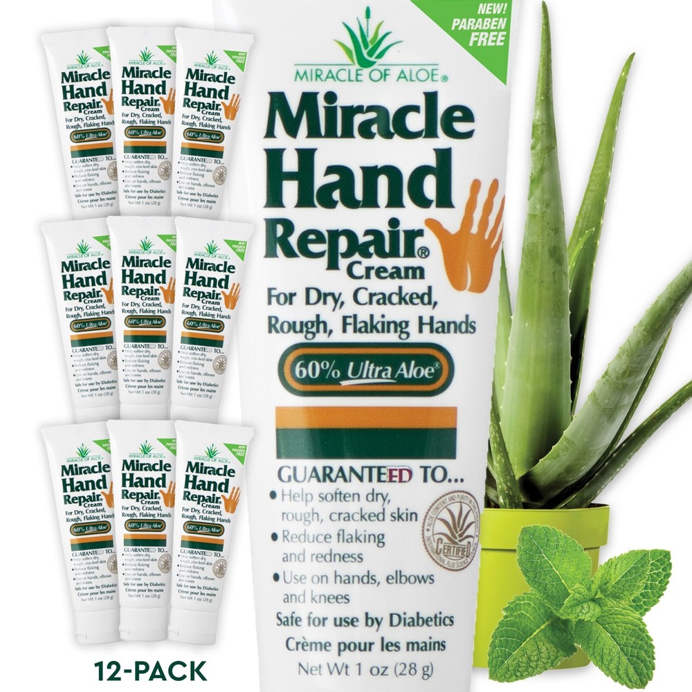 Miracle Hand Repair Cream 1 ounce tube – 12-piece display