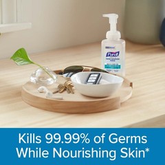 Purell Advanced Hand Sanitizer 2in1 Moisturizing 10 Fl Oz (Pack of 3), clear