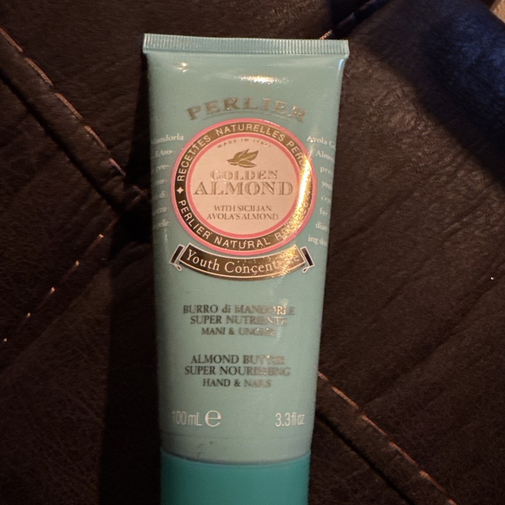 PERLIER GOLDEN ALMOND BUTTER SUPER NOURISHING HAND & NAILS 3.3 oz.~Sealed
