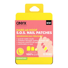 20 Count Nail Patches Strengthening Repair Growth Cuticle Treatment SOS US
