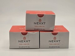 Lot Of 3!! – NEXXT Beauty Nourishing Nail Care Oil, 50ml (1.7 fl oz ea) NISB