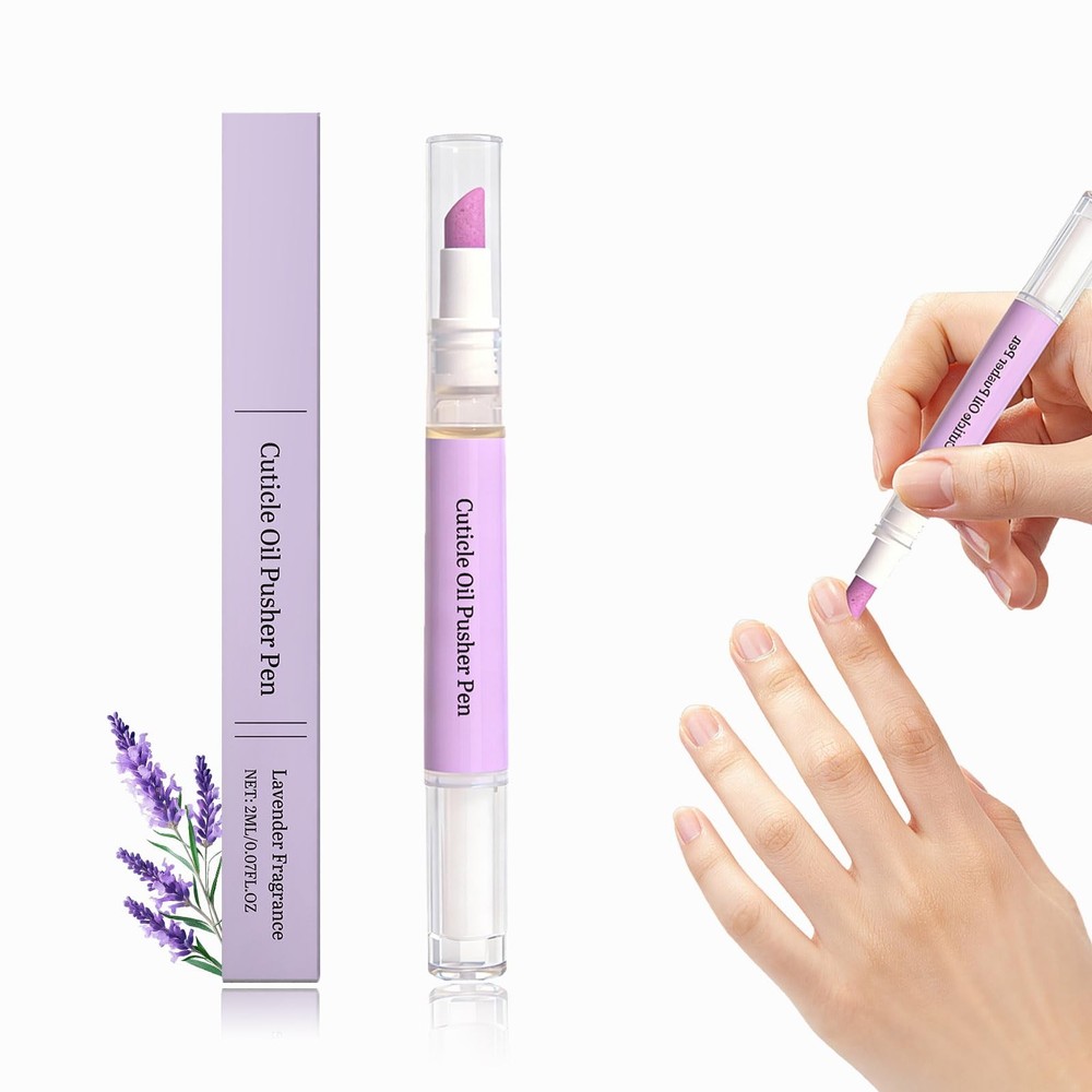 Nilailafi Ceramic Cuticle Pusher Oil Pen 0.07 Fl Oz (Pack of 1)