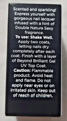Jafra DOUBLE NATURE Hand Care Duo with SEXY Lt. Black Nail Polish & Mini EDT
