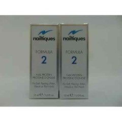 Nailtiques FORMULA 2 NAIL PROTEIN for SOFT, PEELING, WEAK Nails 0.5 oz Pack 2