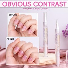 Foncomy 2PCS Cuticle Oil Pen for 0.07 Fl Oz (Pack of 2), Lily & Aloe Flavor