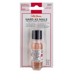 3 Pack Sally Hansen Hard As Nails Nail Hardener, 0.45 fl oz, Natural Tint 45079
