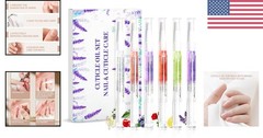 Scented Cuticle Oil Pens Set – 6 Flavors for Healthy Nails & Cuticles Hydration