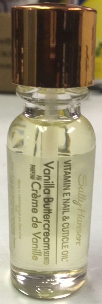 Sally Hansen Vitamin E Nail and Cuticle Oil, 0.45 Fl Oz, Packaging may vary