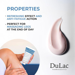 Dulac, Diosmin Legs Gel Cream, Cooling & Refreshing, with Diosmin & Menthol, Hor