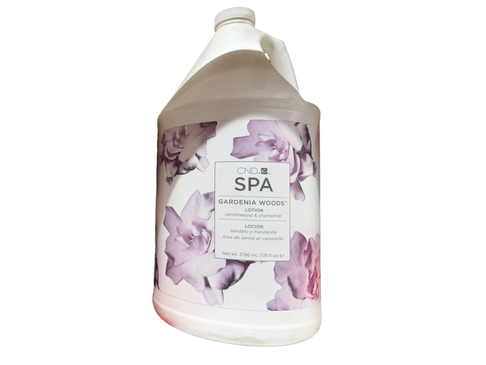 CND Spa Gardenia Woods Lotion 128oz/ 3786 mL – 1 Gallon