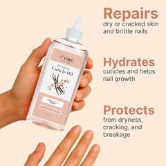 Vanilla Sugar Cuticle Oil – Overnight Repair for Nails & Cuticles, 8 oz Moisturi