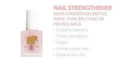 ella+mila Nail Strengthener and Growth Treatment – 0.45 Fl Oz (Pack of 2)