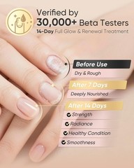 PACFE Velour Rosa Nail and Cuticle Oil – 100% Natural Plant-Based Treatment w…