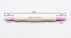 Stone Nail Cuticle Sanding Repair Scrub Remove Remover Manicure Pedicure Stick D