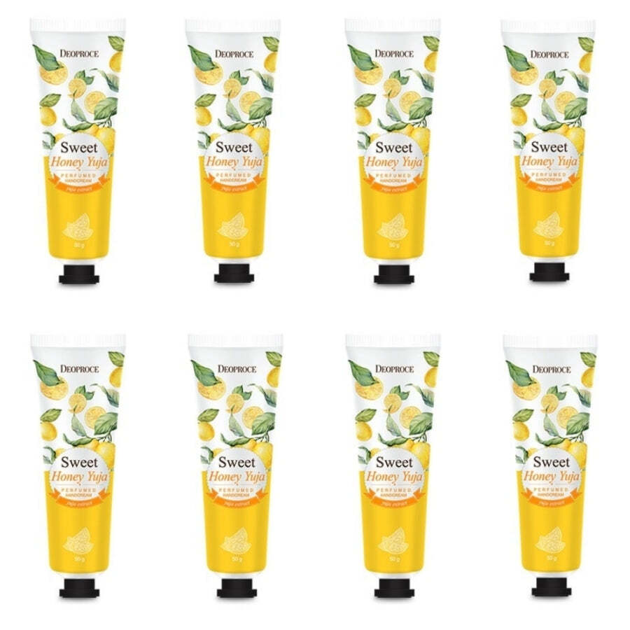 Deoproce Perfumed Hand Cream Sweet Honey Yuja 50g*8Pcs – FREE SHIPPING