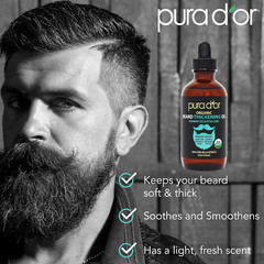 Aceite para barba espesante de 113 g: mezcla hidratante con romero