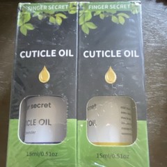 Finger Secret Cuticle Nourishing Oil, Lavender Scent, 15ml/0.5 fl oz (2 Boxes)