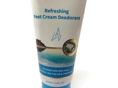 H&B 100ml Dead Sea REFRESHING FOOT CREAM DEODORANT – by H&B Dead Sea + Aloe Vera