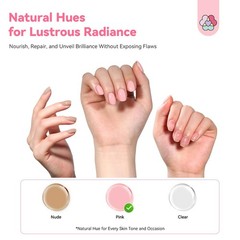 SAVILAND Nail Strengthener: Sheer Pink 0.5 Fl Oz (Pack of 1),