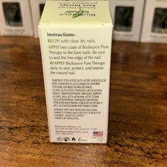 Lot of 12 BioSource Pure Therapy Natural Nails Treatment 0.4 Fl Oz Clear Coat