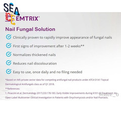 Emtrix 2x10ml Nail Treatment | Anti-Fungal, Nail Repair | Free Ship New