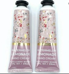 Bath & Body Works Watermelon Lemonade Shea Butter Hand Cream X2