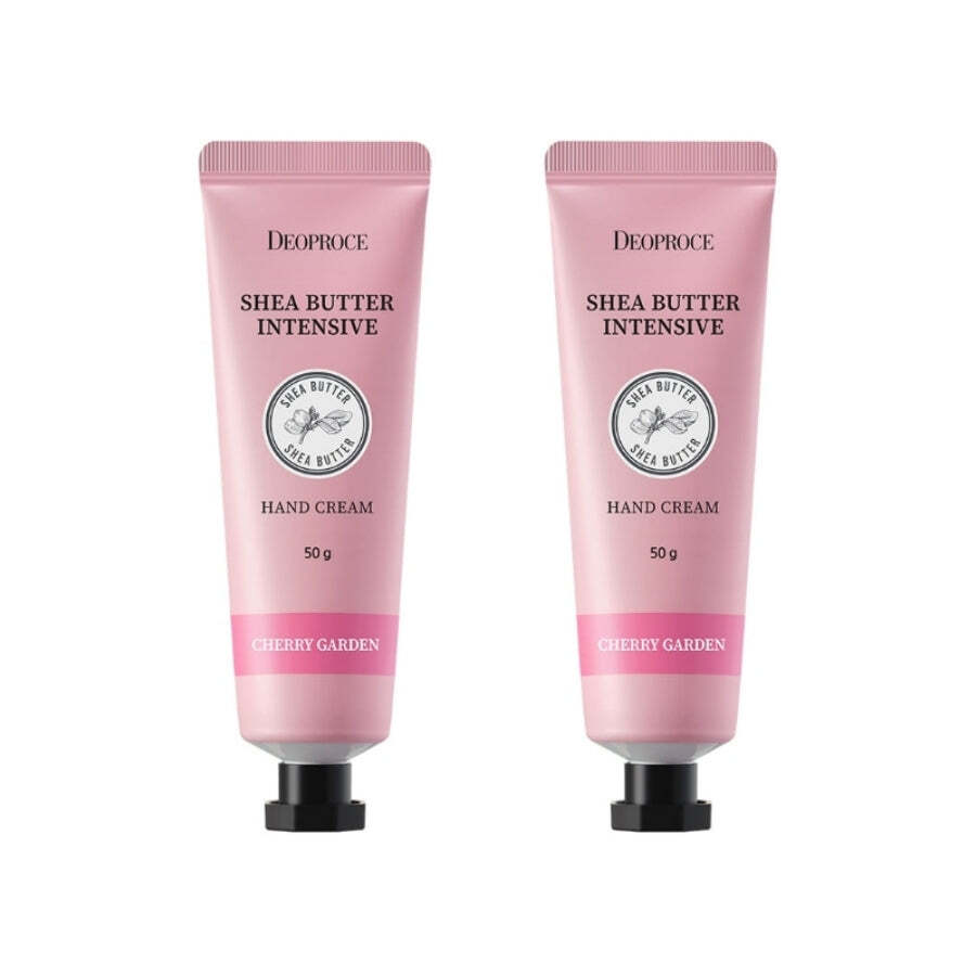 Deoproce Shea Butter Intensive Hand Cream Cherry Garden 50g*2Pcs – FREE SHIPPING