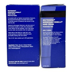 Neutrogena Hand Cream Glycerin-Rich Fragrance-Free 2.0fl.oz./56g New; LOT OF 2