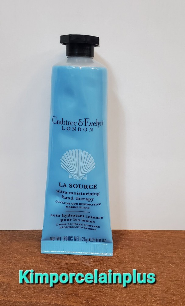 Crabtree & Evelyn Travel Size HAND Therapy LA SOURCE 0.9 Oz New